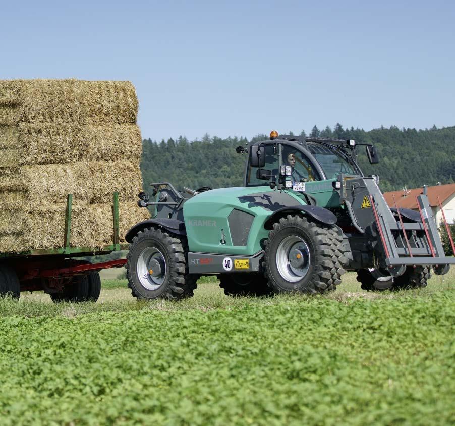 350 RPM 40 Den automatiska skopåterföringen Smart Loading med skakarfunktion garanterar snabbare lastningscykler, mindre materiell förlust och