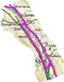 ETAPP 3 ÖVERHOGDALS KYRKA ÖVRE KNÄTTEN 11km Leden genom