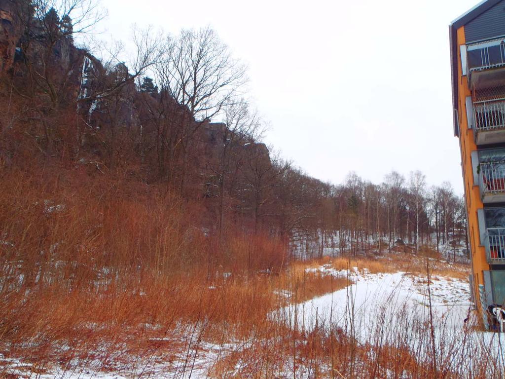 Detaljplan Fjällb Park Bergteknisk utredning, radnundersökning 17 (18) Ft 11. Den mycket höga bergsbranten, delmråde 4.