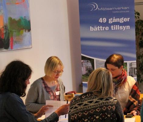 Kontaktpersonsträff I mars hade vi en träff för alla våra kontaktpersoner på miljökontoren, vilket vi brukar ordna vartannat år.