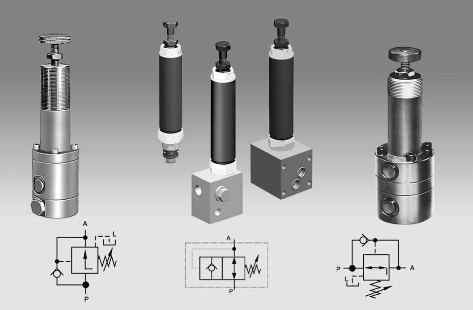 Operting Instrutions Pressure Adjusting System Pressure reduing vlves with hek vlve with nd without lekge oil port s threded-ody vlve, for pipe onnetion or flnge mounting These operting instrutions
