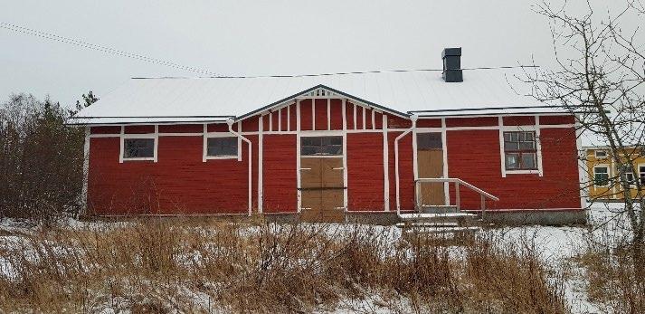 / Byggnaderna av objektet är en del av den södra delen av Sjöbobackens områdeshelhet.