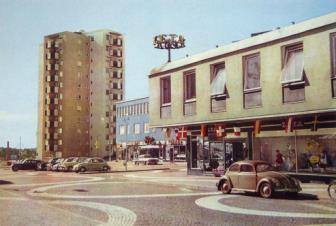 HANDELNS UTVECKLING Källa: BIDs in Sweden, Vällingby centrum ¹ABC - Arbete, Bostad, Centrum Schemaskiss för en ABCstadsdel ur "Generalplan för Stockholm 1952".