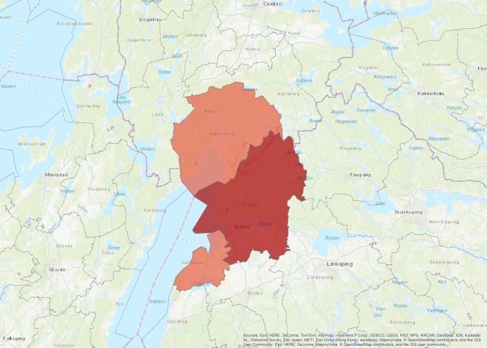 För denna sällanköpsvaruanalys resulterar det i nedan beskrivna områden.