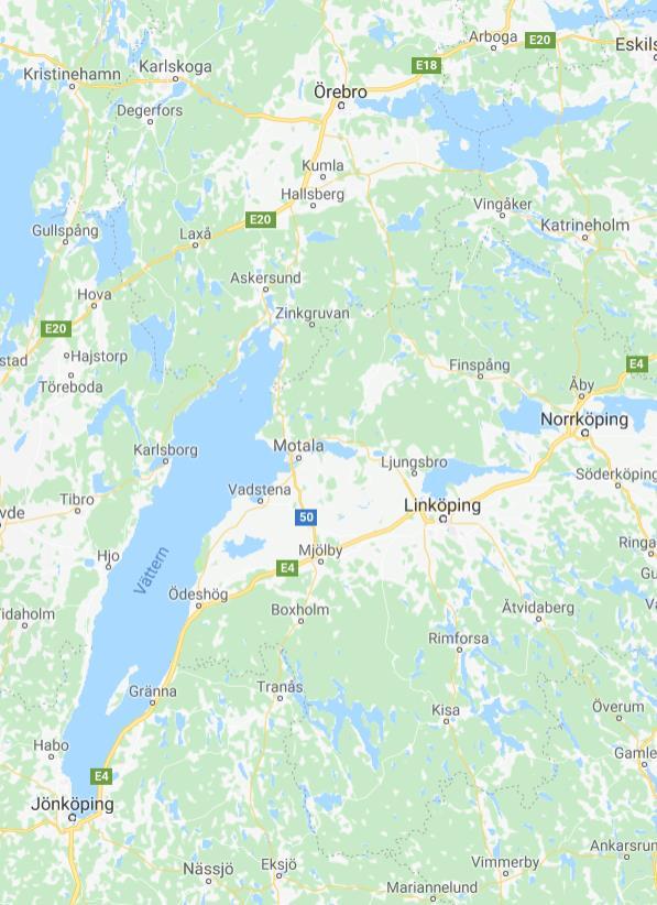 KONKURRENS REGIONALT SÄLLANKÖPSVARUHANDELN 55 Regional konkurrens mötte Motala i första hand från Linköping dit många Motalabor vänder sig till för att handla sällanköpsvaror.