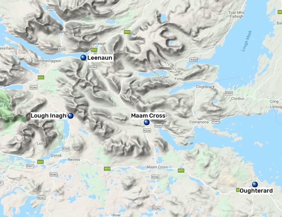 Connemara & Western Way, Oughterard - Westport, 4 nätter 5(5) Connemara & Western Way Western Way är en av Irlands 30 långdistansleder och ligger på västra Irland.