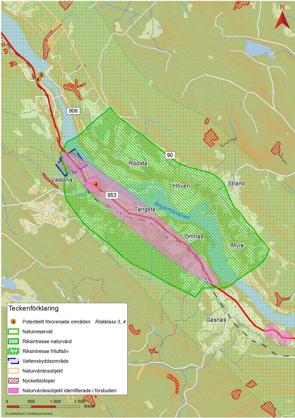 Bild 11. Naturvärden i området.