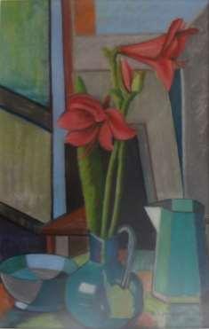 , pastell 1964,