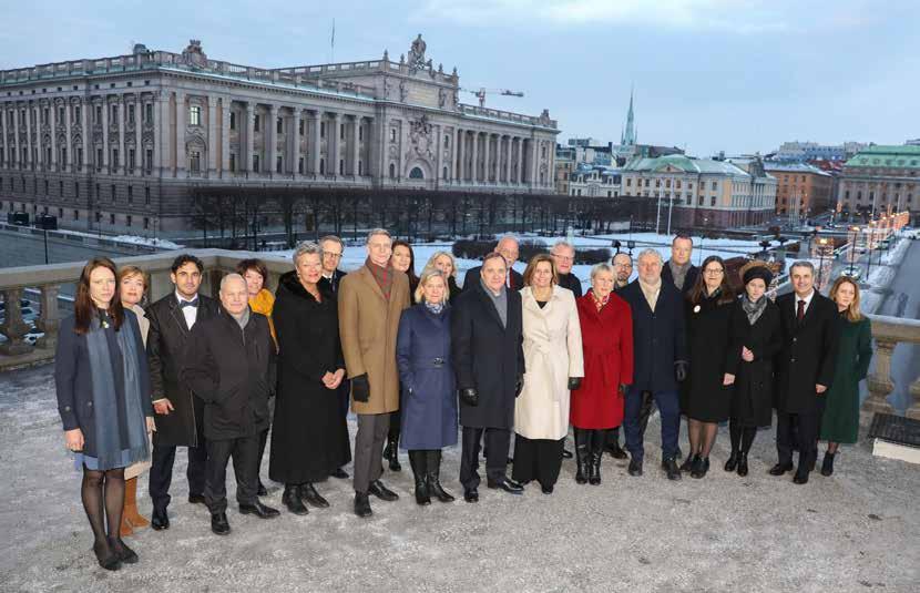 Sveriges Regering 2019. Foto: Ninni Andersson/Regeringskansliet Hur ser den politiska viljan ut för kust och skärgård?
