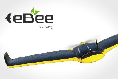 ebee ebee sensefly Funktioner: Foto med RGB-eller NIR-kamera Vikt: 700 gram flygklar (med kamera) Flyghöjd: 80-200 meter Pixelstorlek: 3*3 cm med 80% överlapp Flygtid: 45