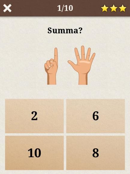 Analys I avsnittet kommer samtliga typer av uppgifter som förekommer i King of Math Junior och IQ Safari Math att beskrivas och illustreras. Vidare kommer uppgifterna att kategoriseras.