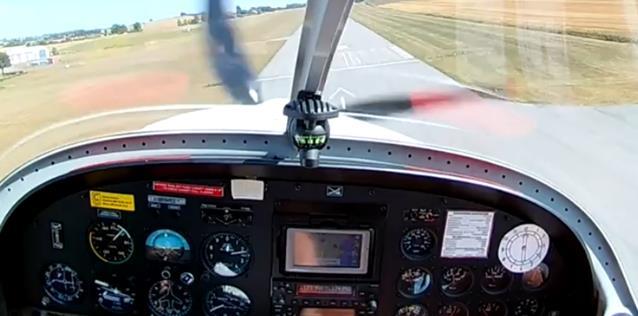 Bilderna nedan utgör stillbilder från en filmsekvens ur GoPro-kameran.