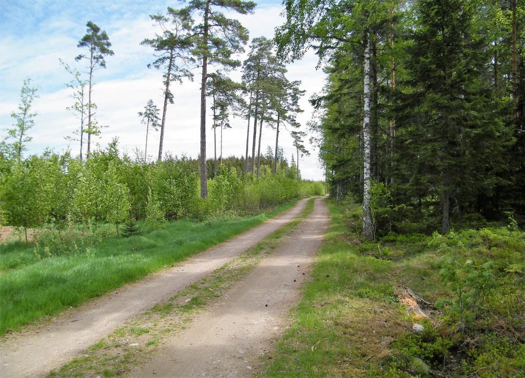 Bra arrondering och bra vägnät.