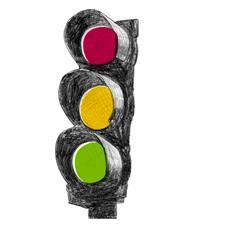 Vad är då skillnaden mellan principbaserat och regelbaserat? Tänk lite förenklat så här: Du står vid en vägkorsning. Om det finns trafikljus så säger regeln att om det är grönt så kan du gå.