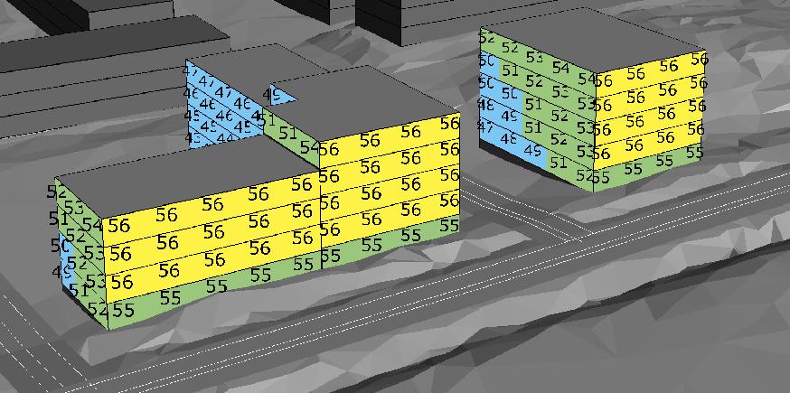 7 Beräknade bullernivåer från vägtrafik Beräkningarna har utförts enligt den samnordiska beräkningsmodellen för vägtrafik (Naturvårdsverkets rapport 4653).