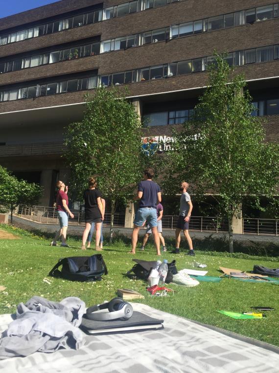 forskningsprojekt som doktoranderna inom Arkitektur arbetade på.