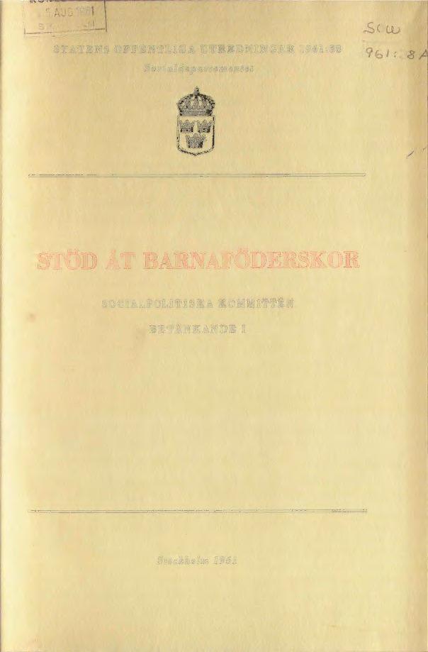 1961 I STATENS OFFENTLIGA