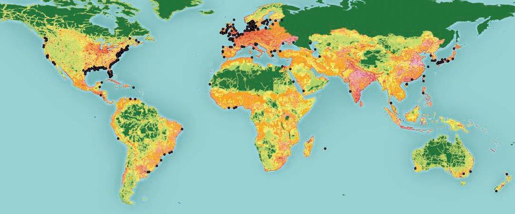 Söt- och kustvattensystem försämras snabbt på global nivå 80%