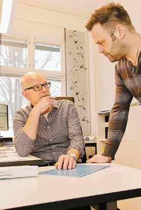 Bo Hedström är ny fastighetsansvarig i bostadsområdet Linjalen i Stocksnäs Jan Jägsell är ny fastighetsansvarig bland annat i bostadsområdet Smeden.