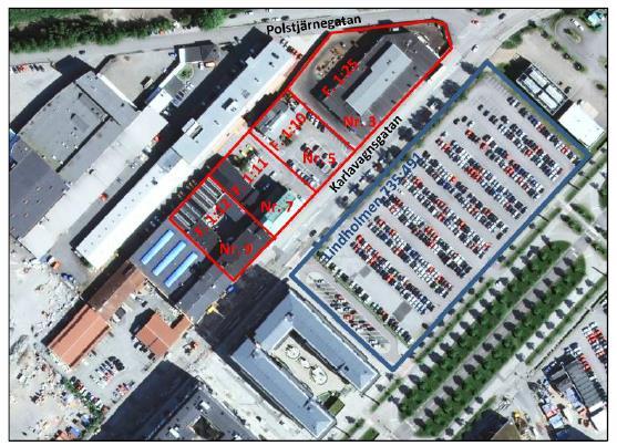 4.1.2 Förorenad mark Förutsättningar Enligt en inventering (Norconsult AB, 2015d) har flera olika potentiellt förorenande verksamheter identifierats inom aktuellt område.