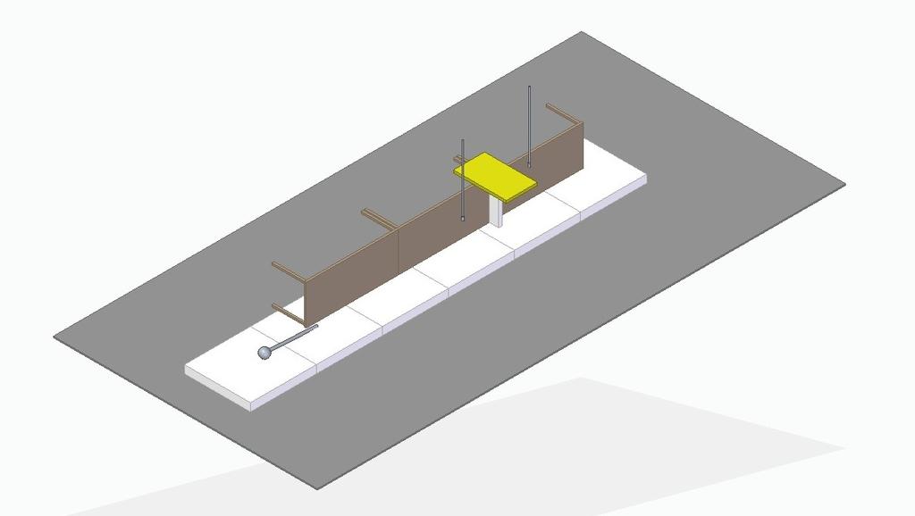 3 Metod Figur 5: Mätuppställningen, med främre bordskivor borttagna för insyn. Mätningarna utfördes i Marcus Wallenberg-laboratoriets halv-ekofria rum.