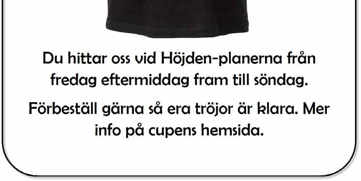 Förbeställ gärna så era