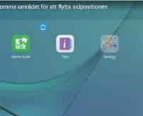 Startsida Ställa in startsidans bakgrund Vill du ange en bild du gillar som startsidans bakgrund?