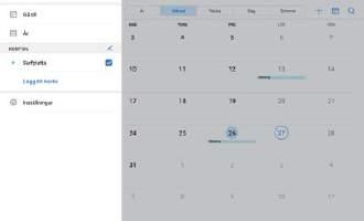 Kalender Kalender: Ditt hanteringscenter för händelser För många händelser att hålla koll på? Kalender ger dig omfattande hantering av händelser, vilket gör ditt yrkesliv och personliga liv enklare.