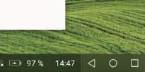 Från startmenyn, klicka på och håll kvar en app, dra den sedan till skrivbordet för att
