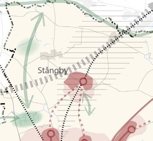 Markanvändning och hänsyn Stångby Övergripande inriktning Stångby är en av de orter som växer mest i kommunen jämte Lund.