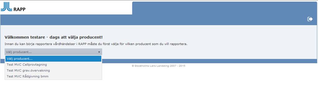 RAPP Allmänt om Rapp Rapp är ett webbaserat verktyg för att rapportera in patientbesök.