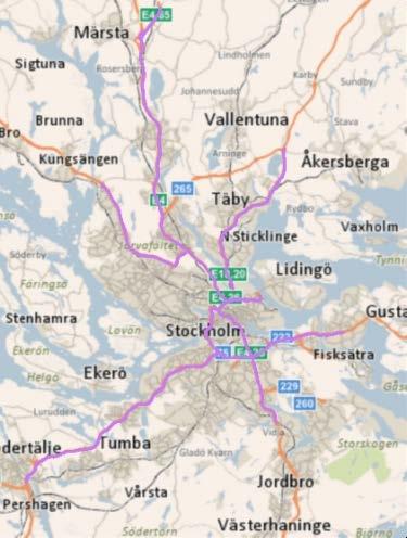 framkomlighetsmått som Trafik Stockholm följer upp i det