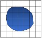 Tabell 3: Antal rätt elevsvar på uppgift 10 på för- och eftertest. Resultat Antal elever=27 Förtest Eftertest 10. Uppskatta figurens area med hjälp av rutnätet.