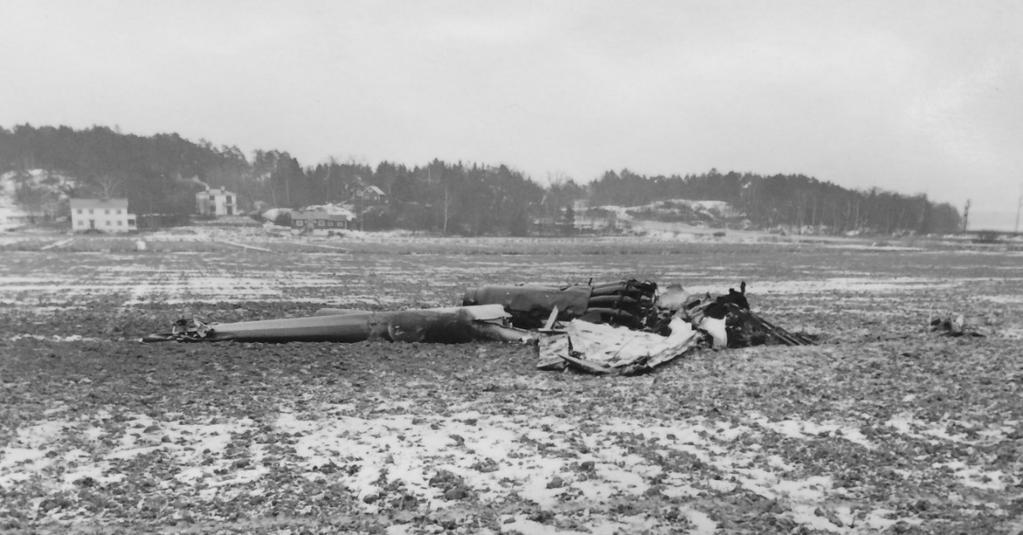 Vrakdelarna i Kungsängen (foton ur haverirapporten) Bild 4.