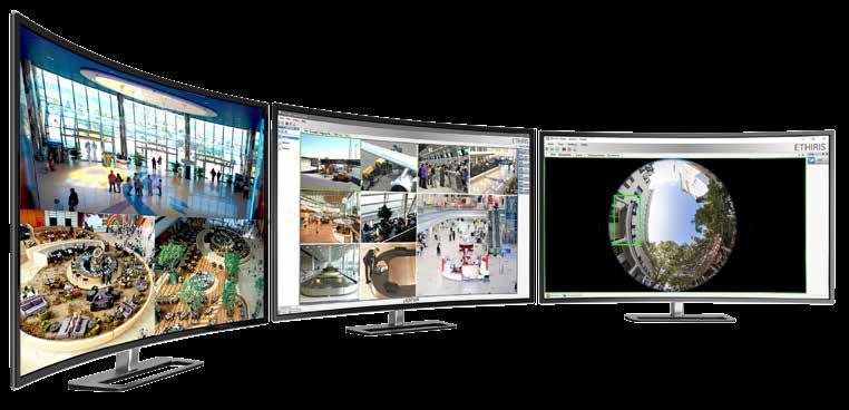 Ethiris VMS has a broad area of use and is today used within several different areas such as stores, shopping centres, airports, railway stations, truck