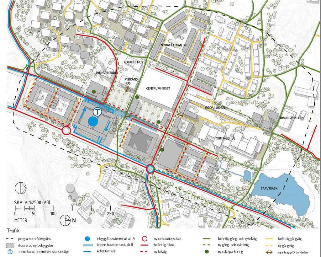 11(27) Figur 6: Nacka kommuns planprogram för Orminge centrum 2.3.