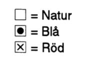 Mosst (moss-stickning): Varv 1: Sticka *1 rm, 1 am*, upprepa från *-*. Varv 2: Sticka am på rm och rm på a Upprepa varv 2.