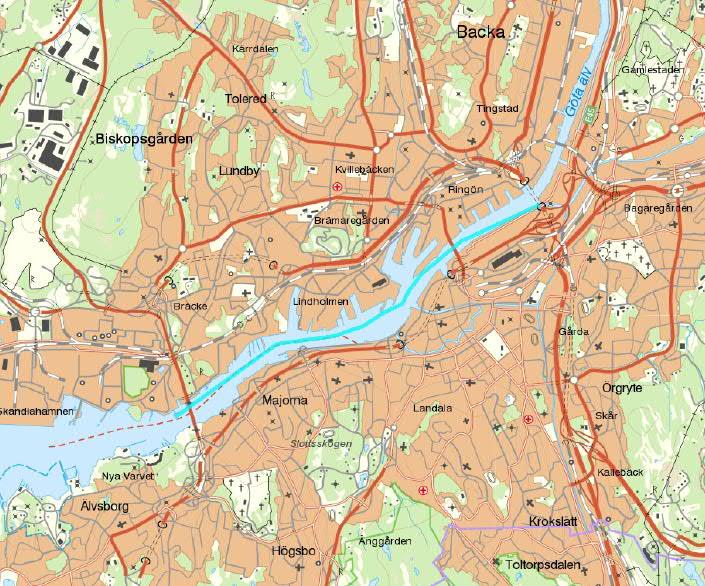 Miljökvalitetsnormer Göta Älv och Rivö fjord Nuvarande status Påverkan Samlad bedömning 47