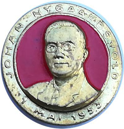 Johan Nygårdsvold (1889-1952) 1.Mai 1953.