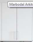 201-10-14 201-11-09 S952 Förvaringsskåp Antal fabrikat: Marbodal Arkitekt plus eller likvärdigt 24 st Köksskåp + 1 st B400 skåp B.800,D 350, H.