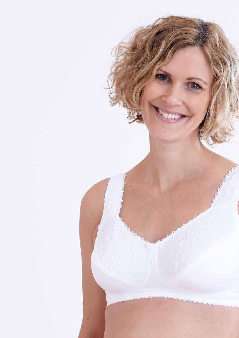 LINGERIE BY NORDICARE NYHET Saga Saga Stadig och bekväm BH med vacker spets.