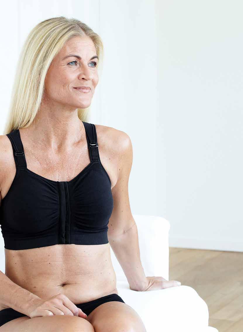 LINGERIE BY NORDICARE Mirabelle Sömlös och supermjuk framknäppt BH.