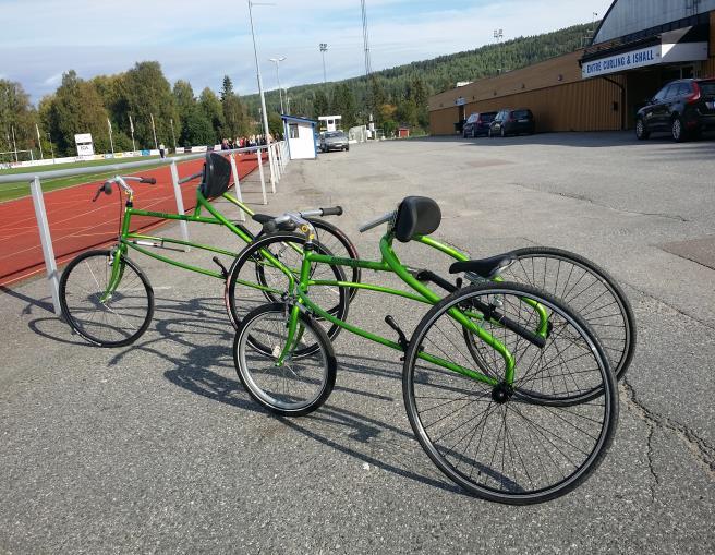 Prova på dag på Köpmanholmens skola i samband med deras breddläger. Prova på rullstolsåkning för Västernorrlands Idrottsförbund i samband med deras personaldag.