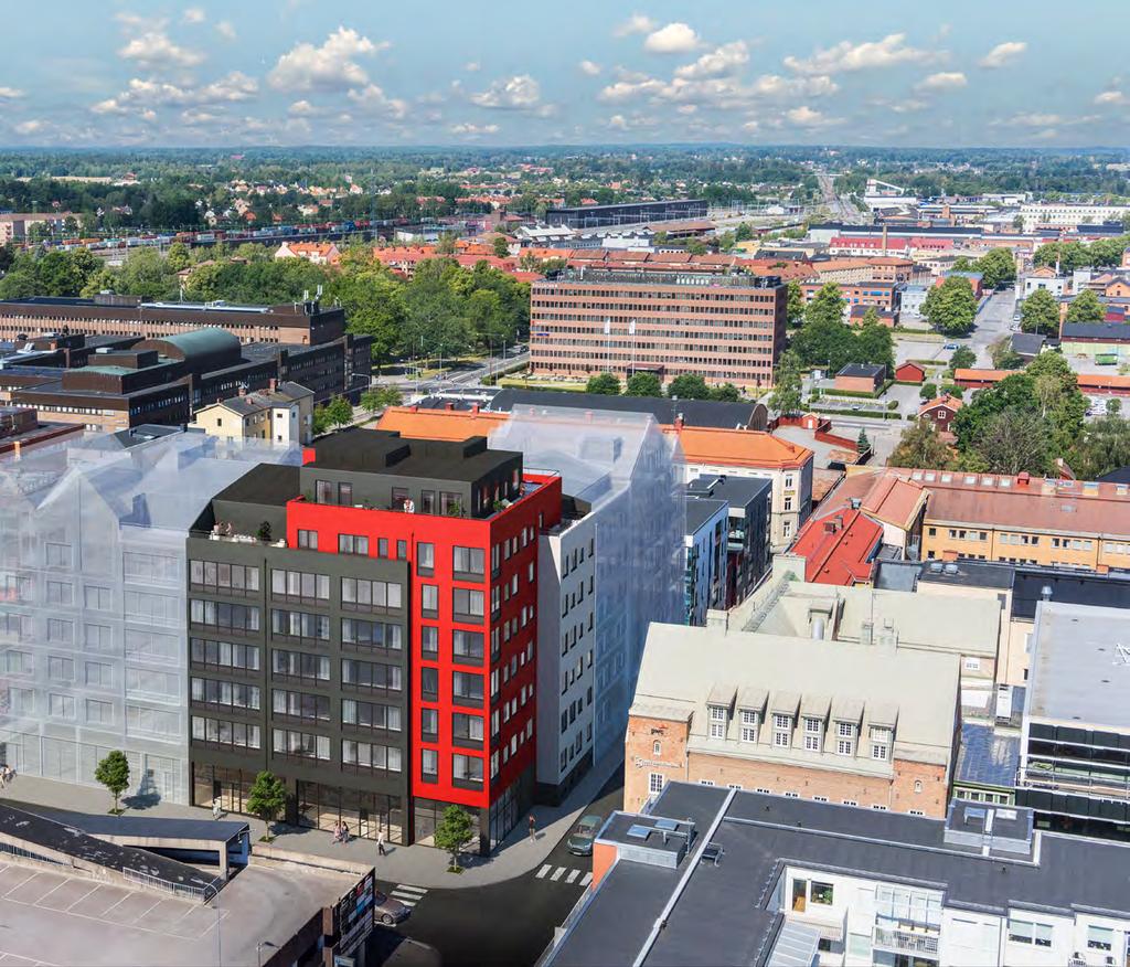 Övernattningslägenhet i kommande etapp arage under huset Både