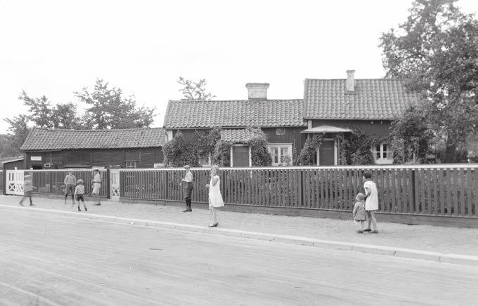 META 2019 Figur 3. Östgötagatan 2, Linköping. Foto Bengt Cnattingius 1929, E004918, Östergötlands museums arkiv.