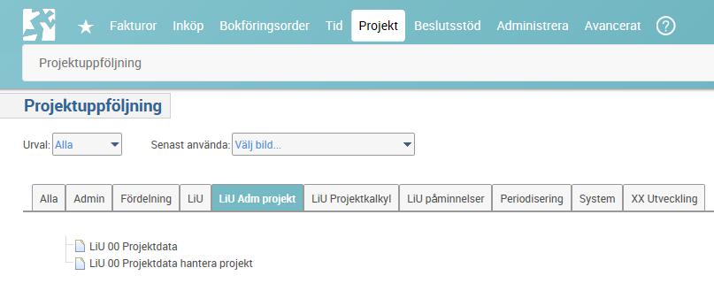 2017-01-13 13 Registrera ett nytt bidragsprojekt (PRE) Välj