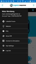 Appen innehåller all relevant information och kontextuell hjälp som du behöver för att använda dessa enkla funktioner. Alla funktioner kan ändras med en app och ansluten dongle.