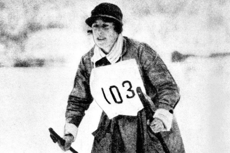 Margit Nordin i Vasaloppet
