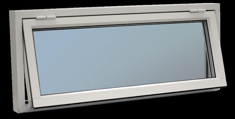 Överkantshängt AFÖ Elitfönster Original Alu Produkttyp Utåtgående överkantshängt fönster Modellbeteckning AFÖ Öppningsbarhet Utåtgående överkantshängt. Hoppe Pure, aluminium silver.