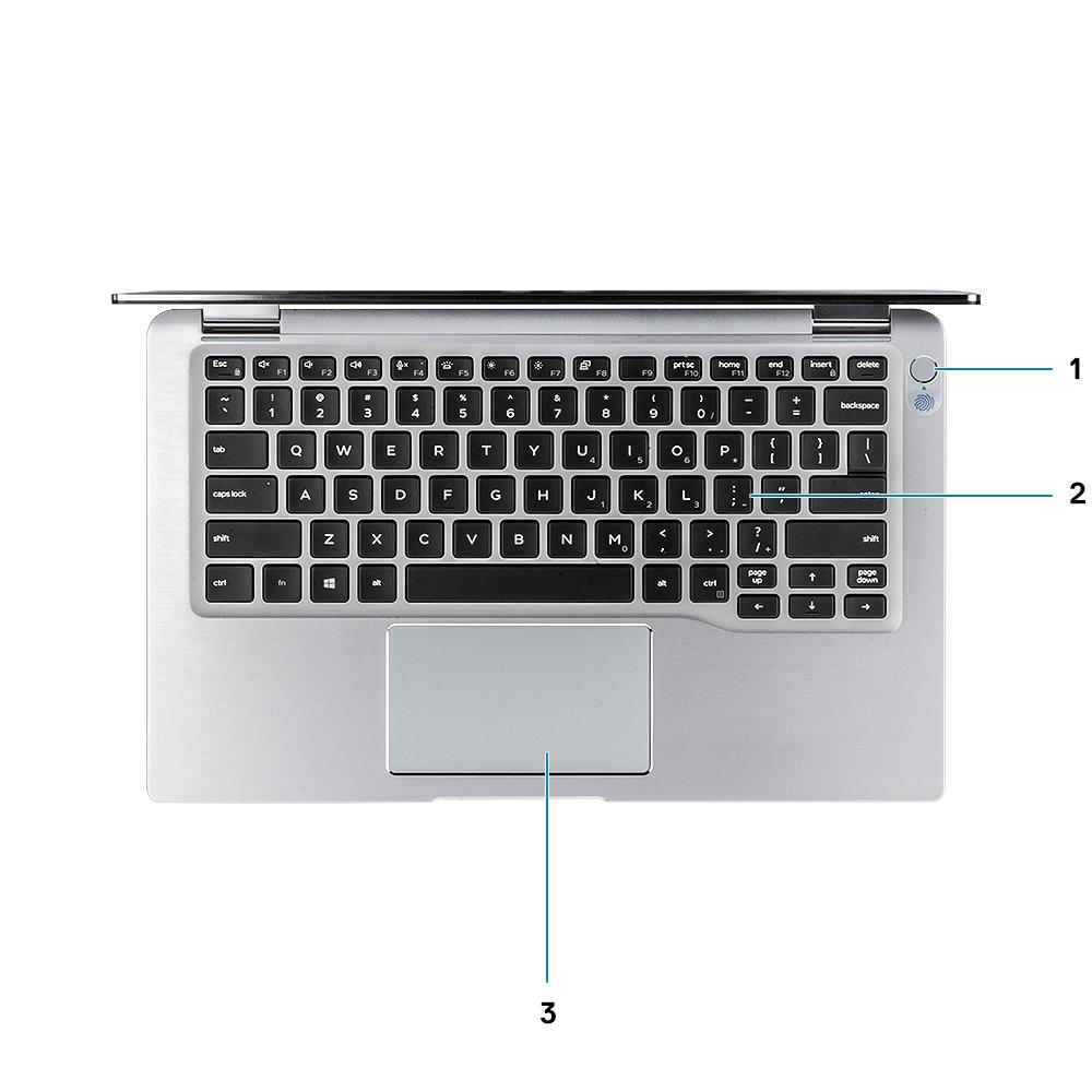 3 MicroSD-kortläsare 4 USB 3.